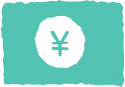 現金払い